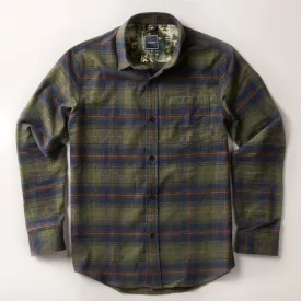 Men's Every Day Flannel Shirt- Everett Green Heather