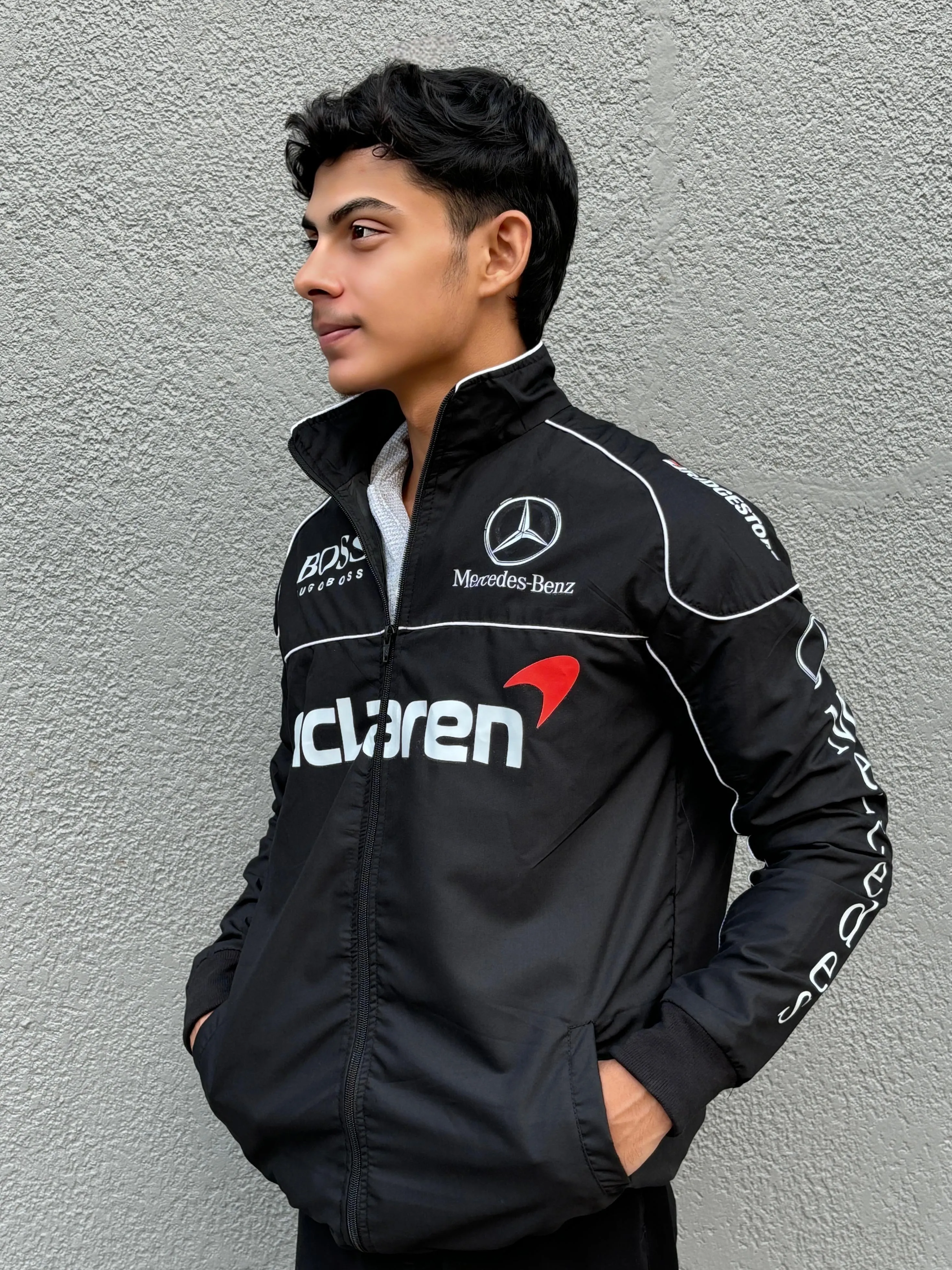 Mercedes F1 & Vintage Racing Jackets | McLaren & AMG - DWNTWN