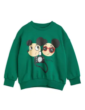 Mini Rodini Ritzratz SP Sweatshirt - Green