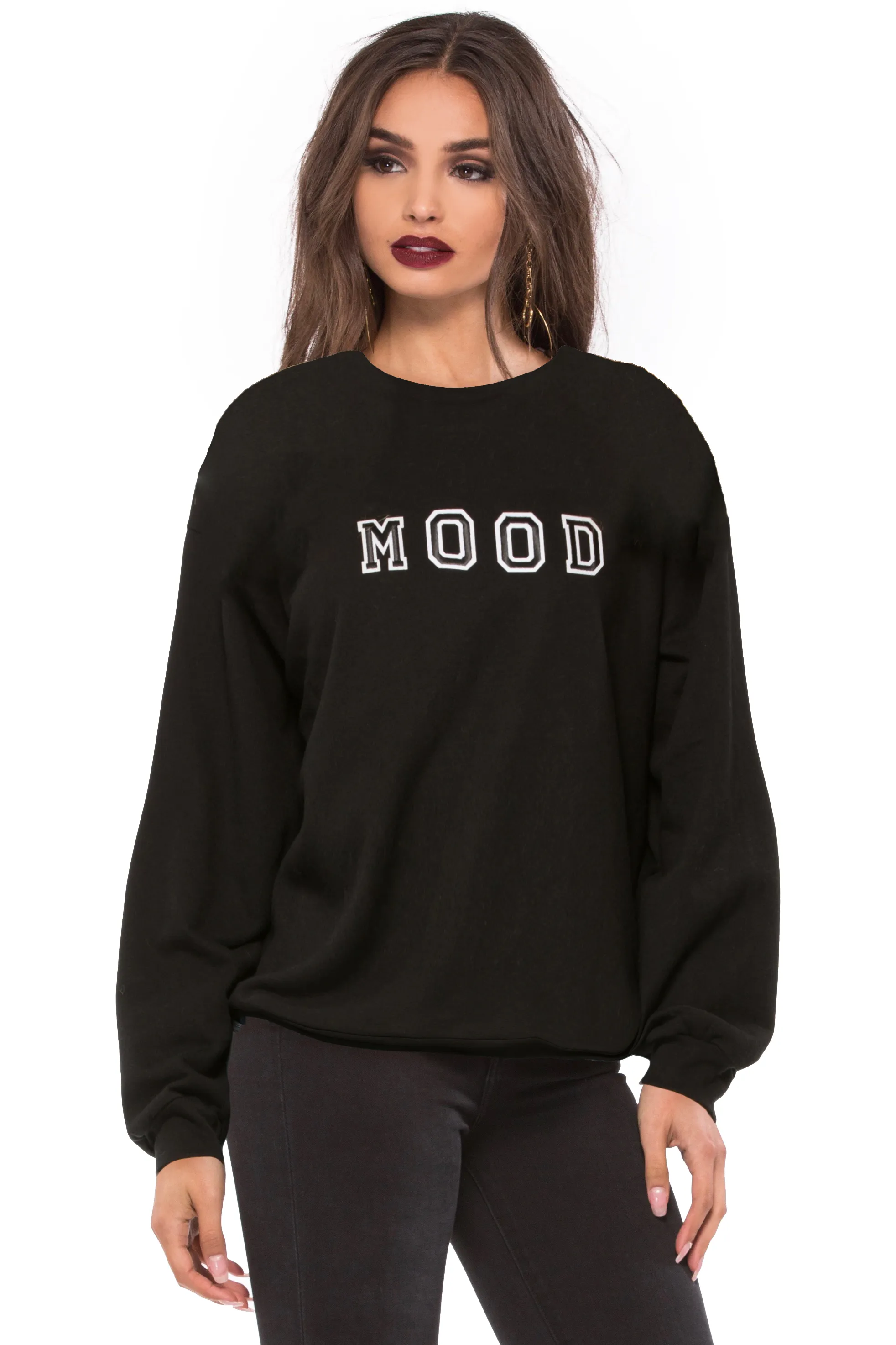 Mood Patches Crewneck Sweatshirt