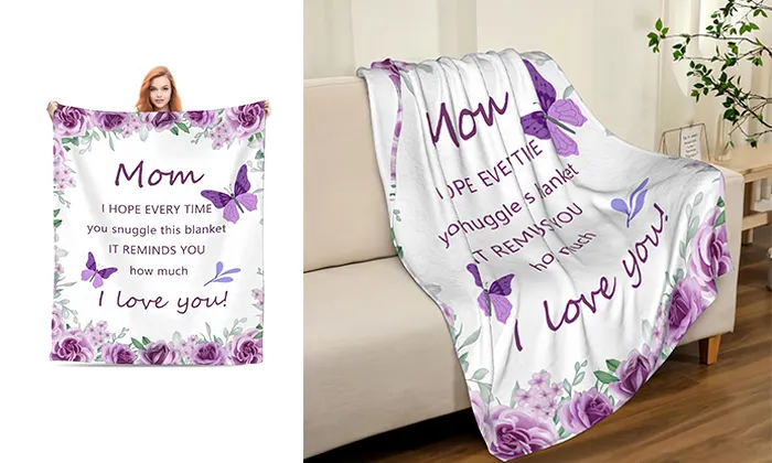 Mother's Day HD Printed Blanket