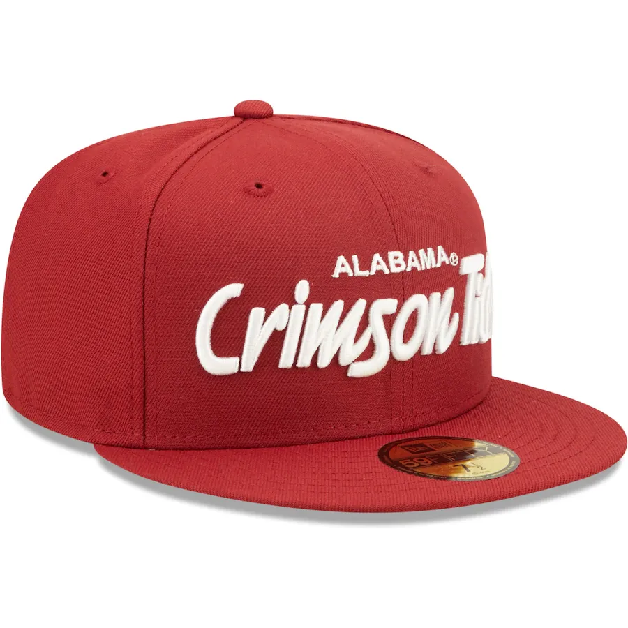 New Era Alabama Crimson Tide Crimson Griswold 59FIFTY Fitted Hat