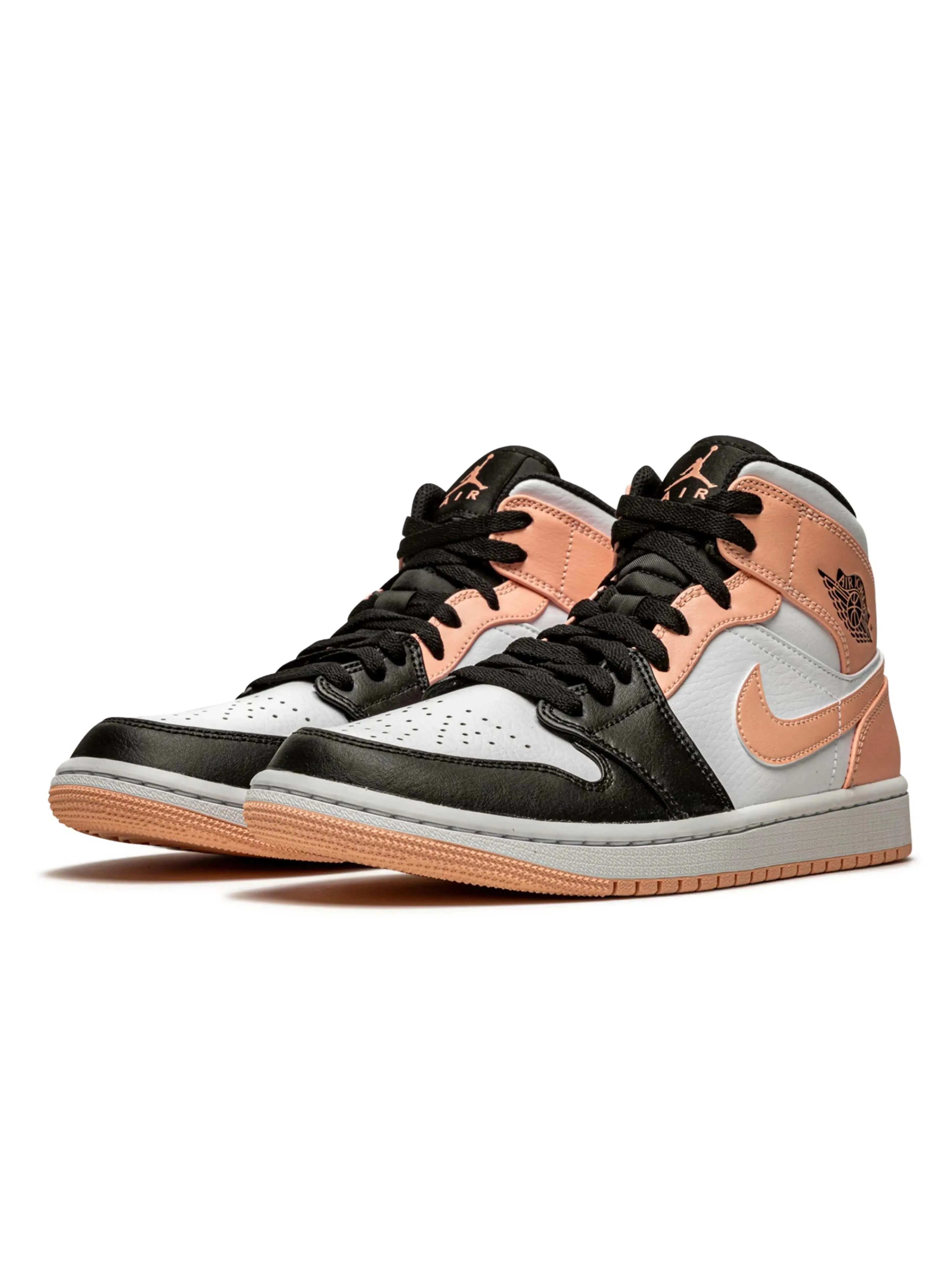 Nike Air Jordan 1 Mid Crimson Tint Toe