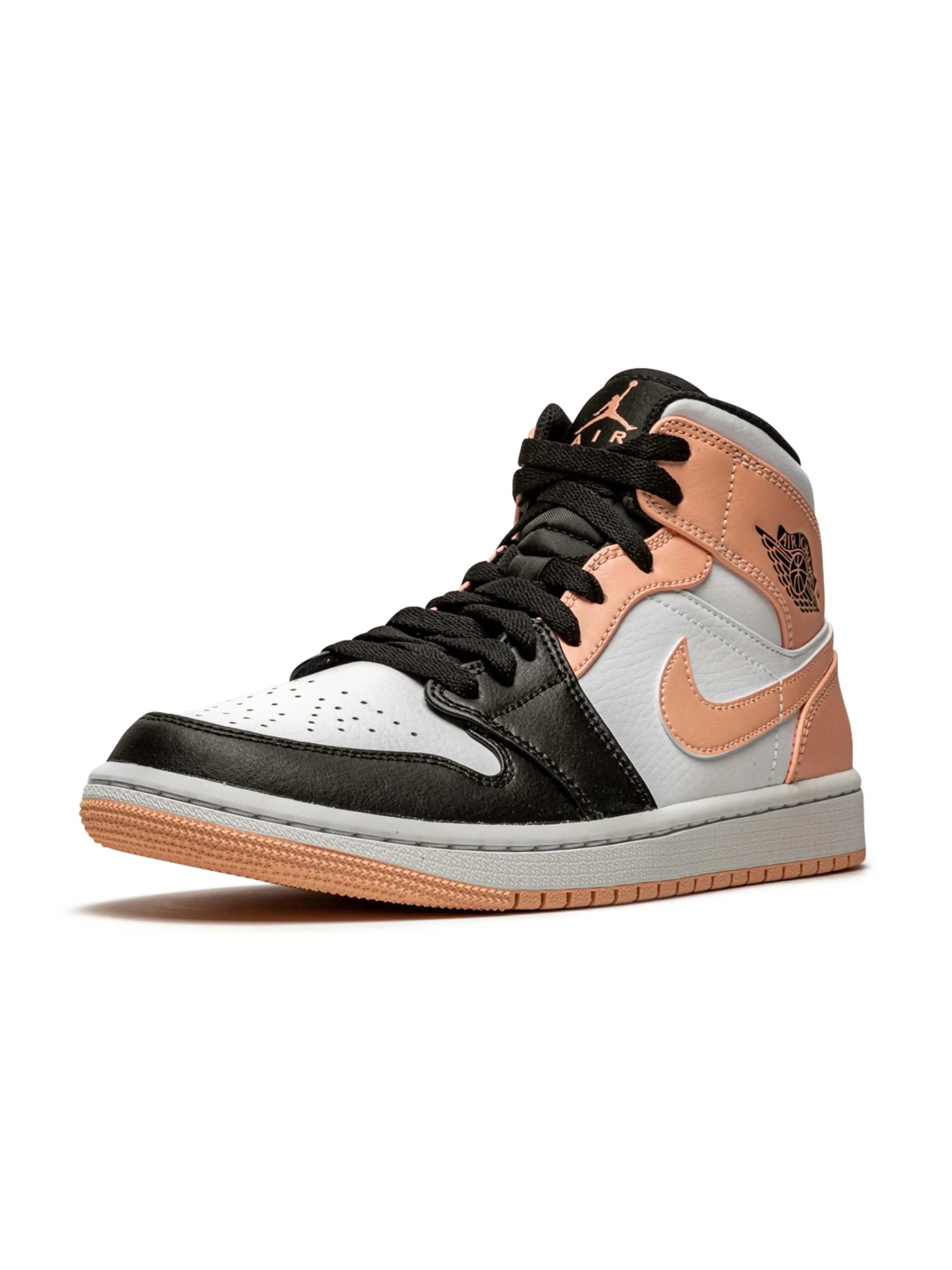 Nike Air Jordan 1 Mid Crimson Tint Toe