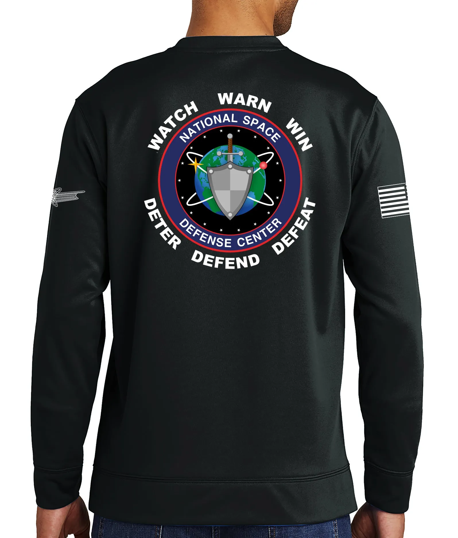 NIST Polyester Crewneck Unisex Sweatshirt. This shirt IS approved for PT.