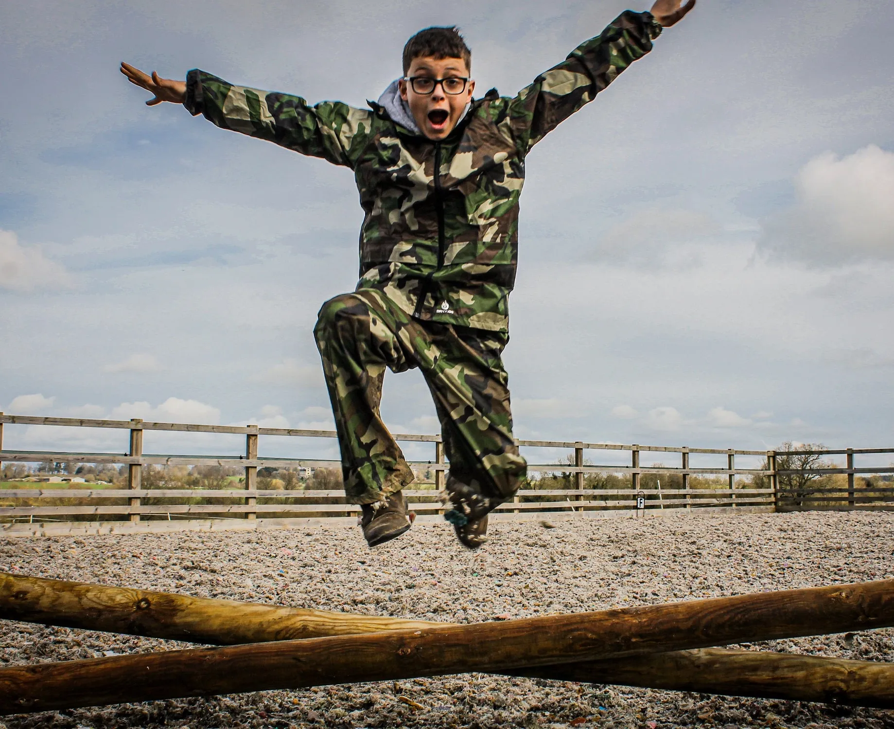 Original Camo Green Over Trousers