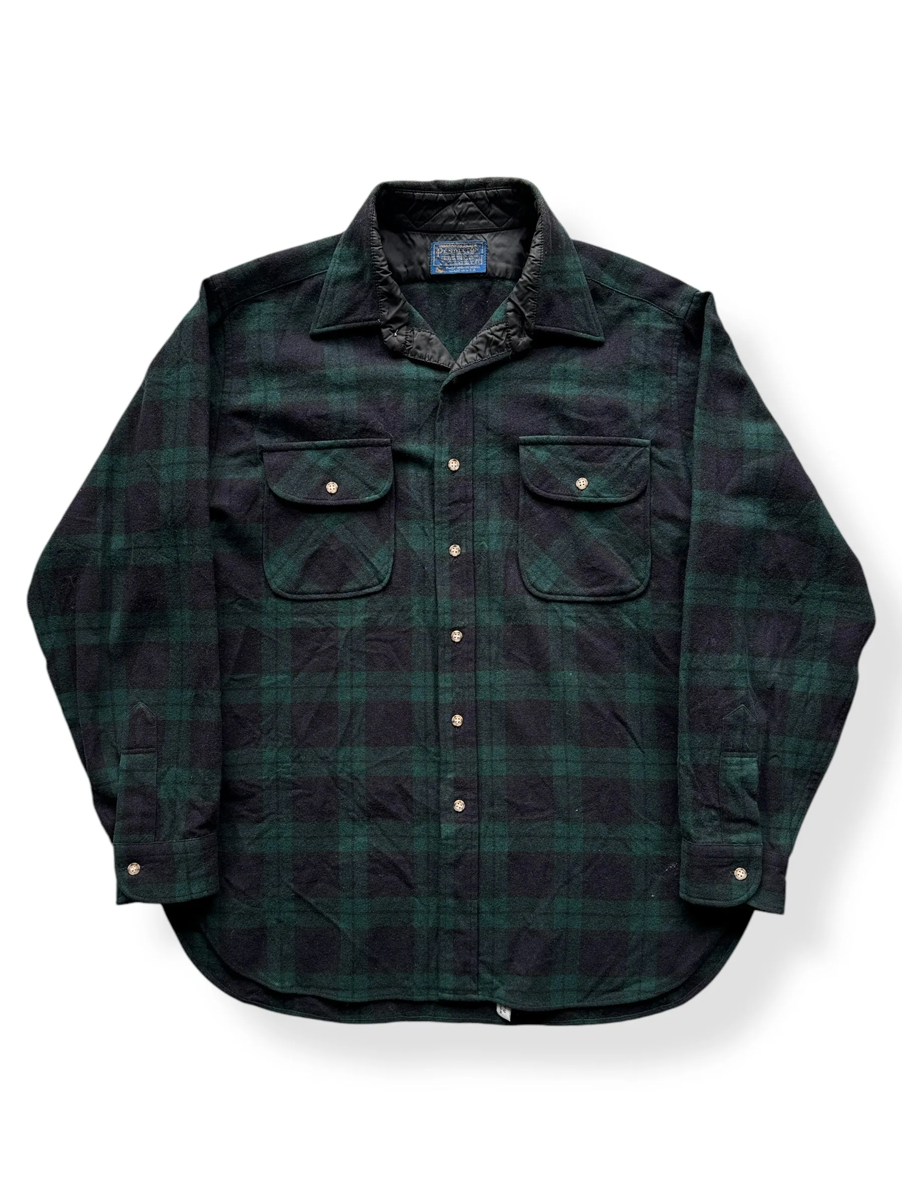 Pendy Blackwatch Tartan Flannel SZ L