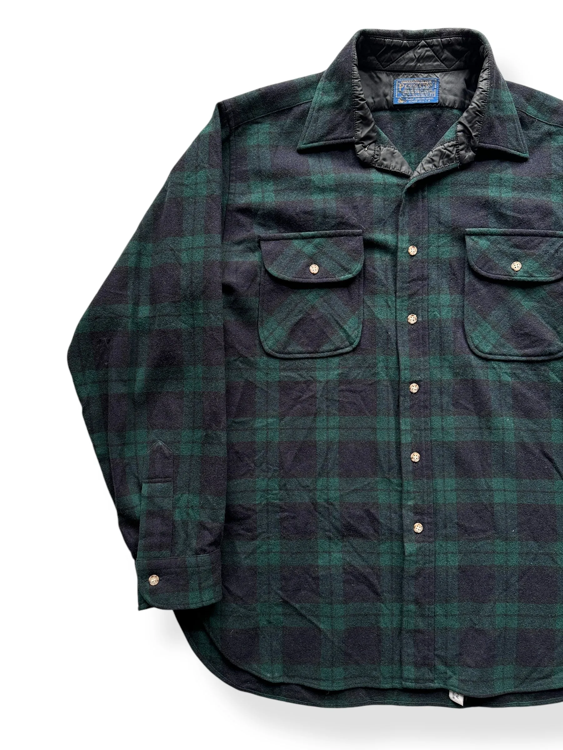 Pendy Blackwatch Tartan Flannel SZ L