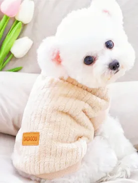 Pet embroidered sweatshirt|Plain Pet Sweatshirt,Knitwear