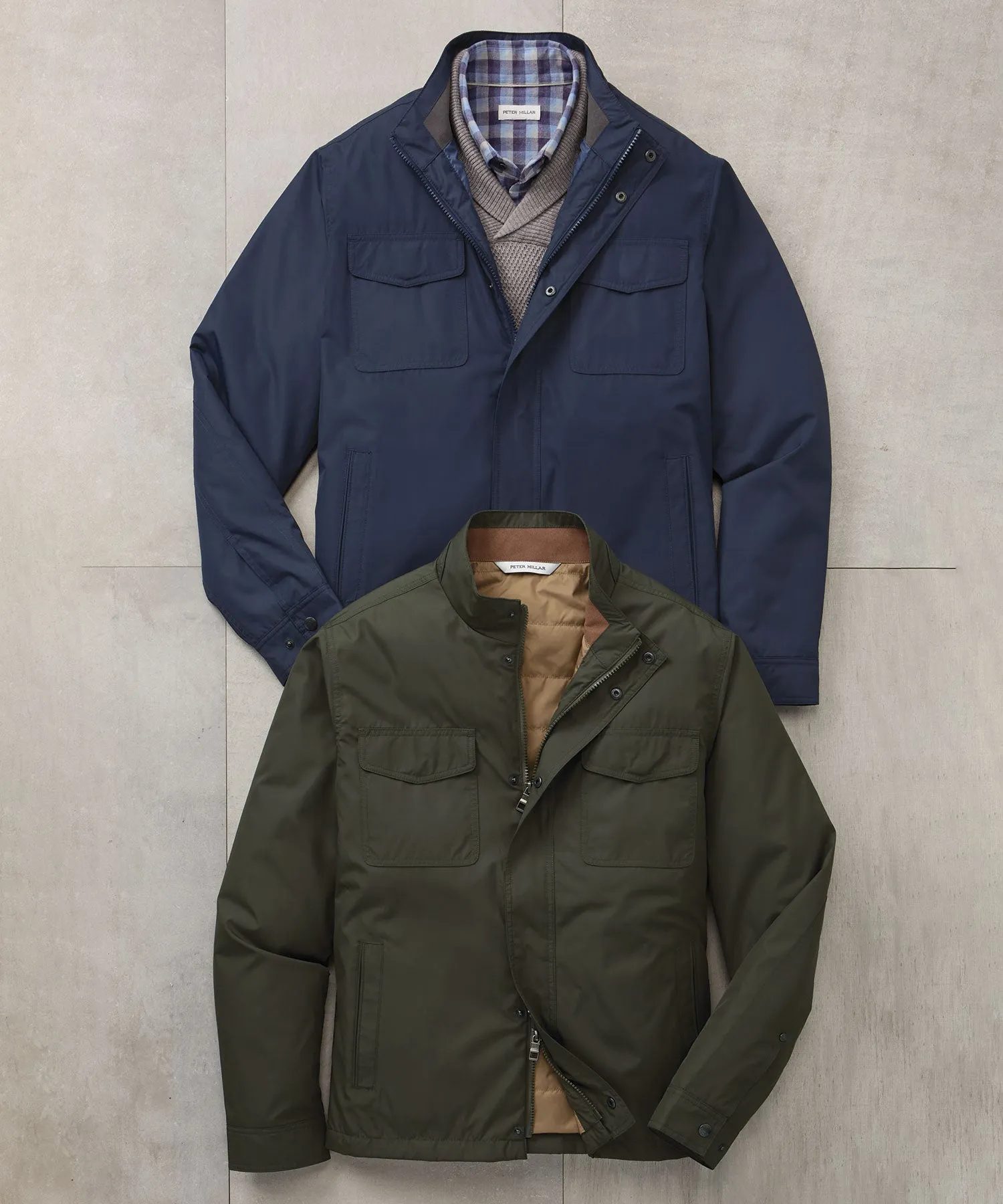 Peter Millar Norfolk Bomber Jacket