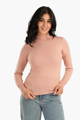 Pullover with Buttoned Shoulder