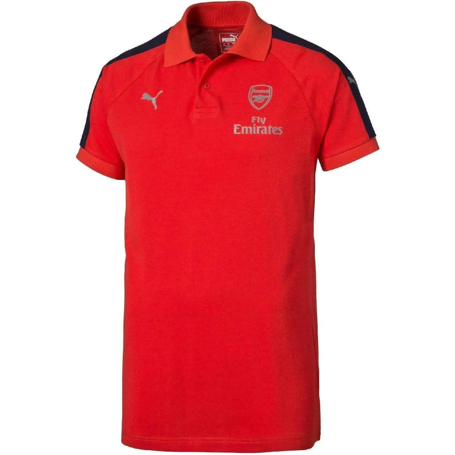 Puma Arsenal 2016-17 Junior Short Sleeve Polo Shirt - Red