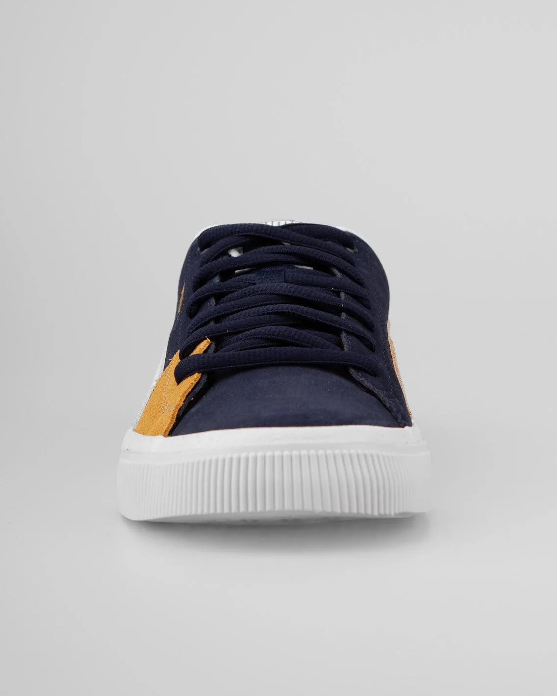 Puma - Suede Skate Nitro - Peacoat Puma White / Honey Mustard