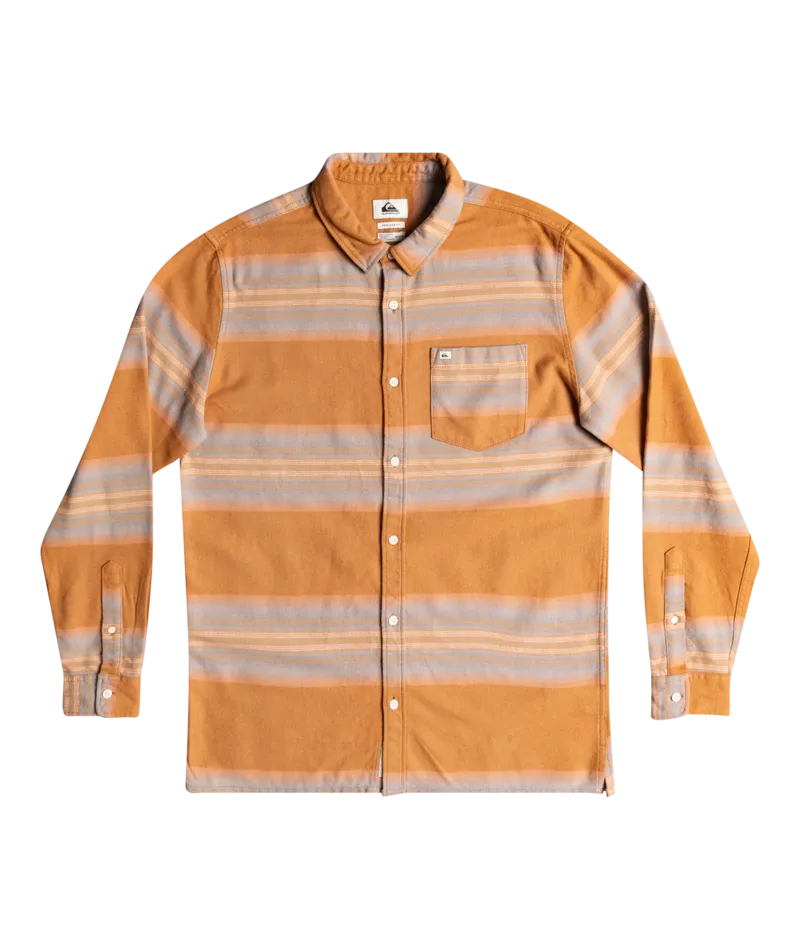 Quiksilver Lyne L/S Shirt-Brown Sugar