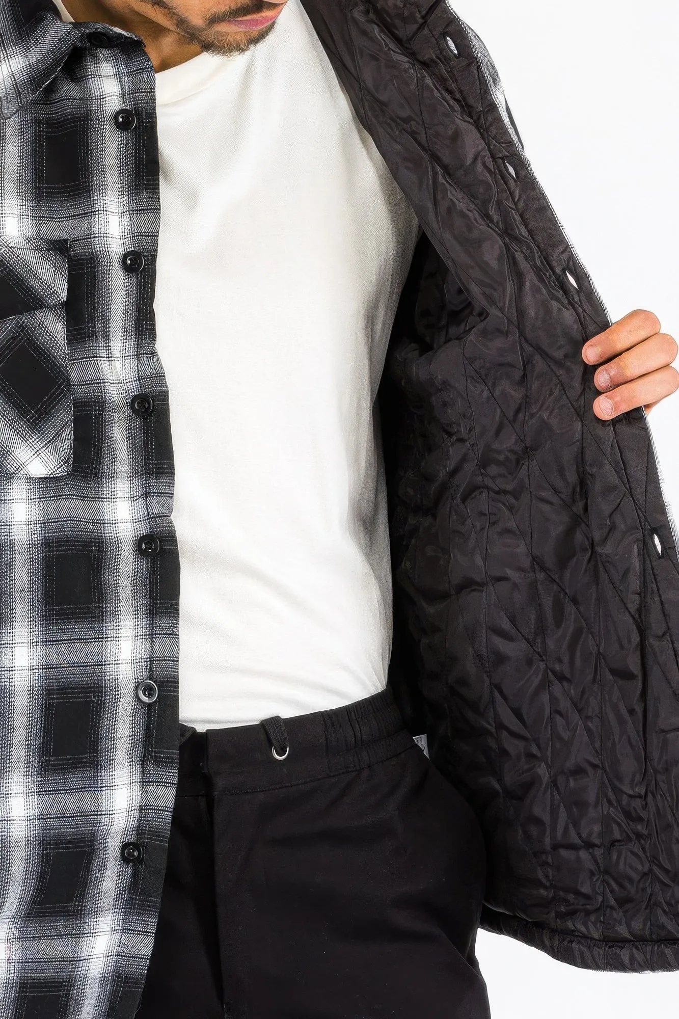 Quilted Padded Flannel