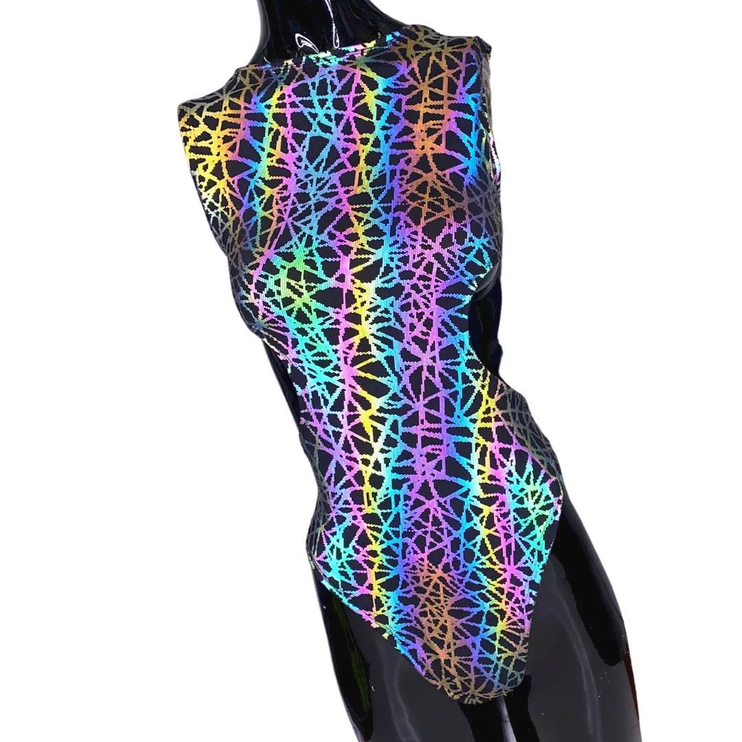 RAINBOW STATIC | Cut Out Bodysuit