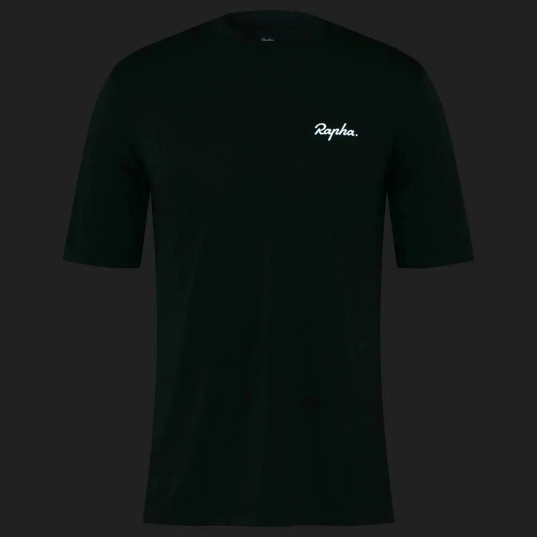 RAPHA Commuter Reflective TShirt - Dark Green