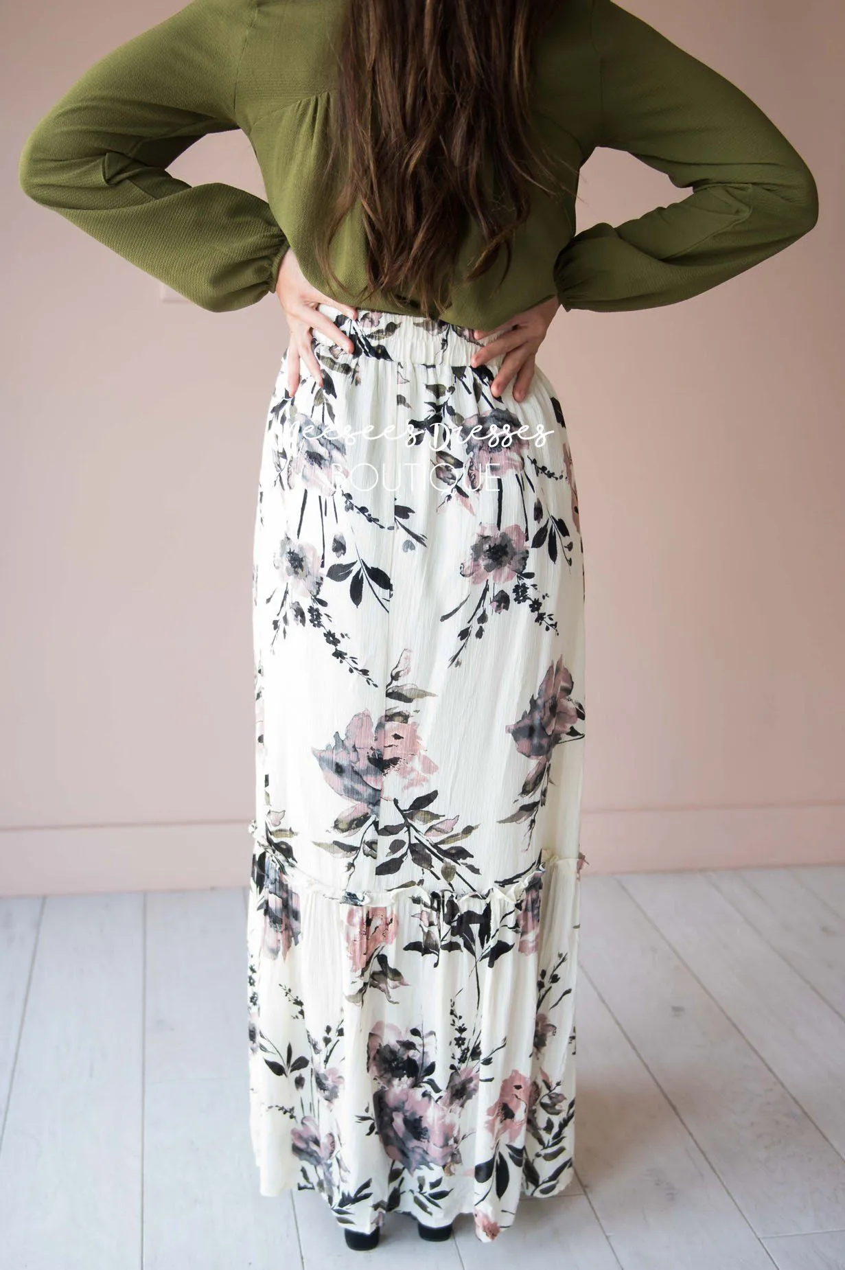 Ready for the Day Floral Skirt