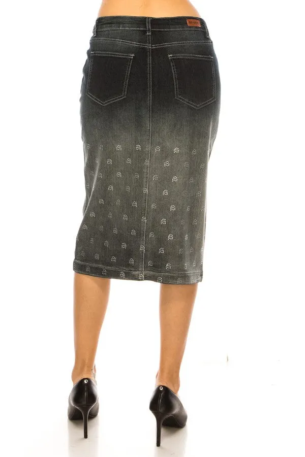 Reesa Denim Skirt