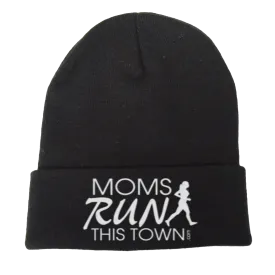 Reflective Knit Beanie - Moms Run This Town