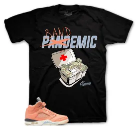 Retro 5 Crimson Bliss Bandemic Shirt