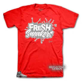 Retro 8 Reflective Fresh Sneakers Shirt