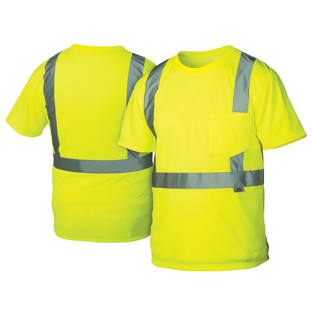 RTS21 Class 2 Hi-Vis Lightweight Polyester Moisture Wicking T-Shirt