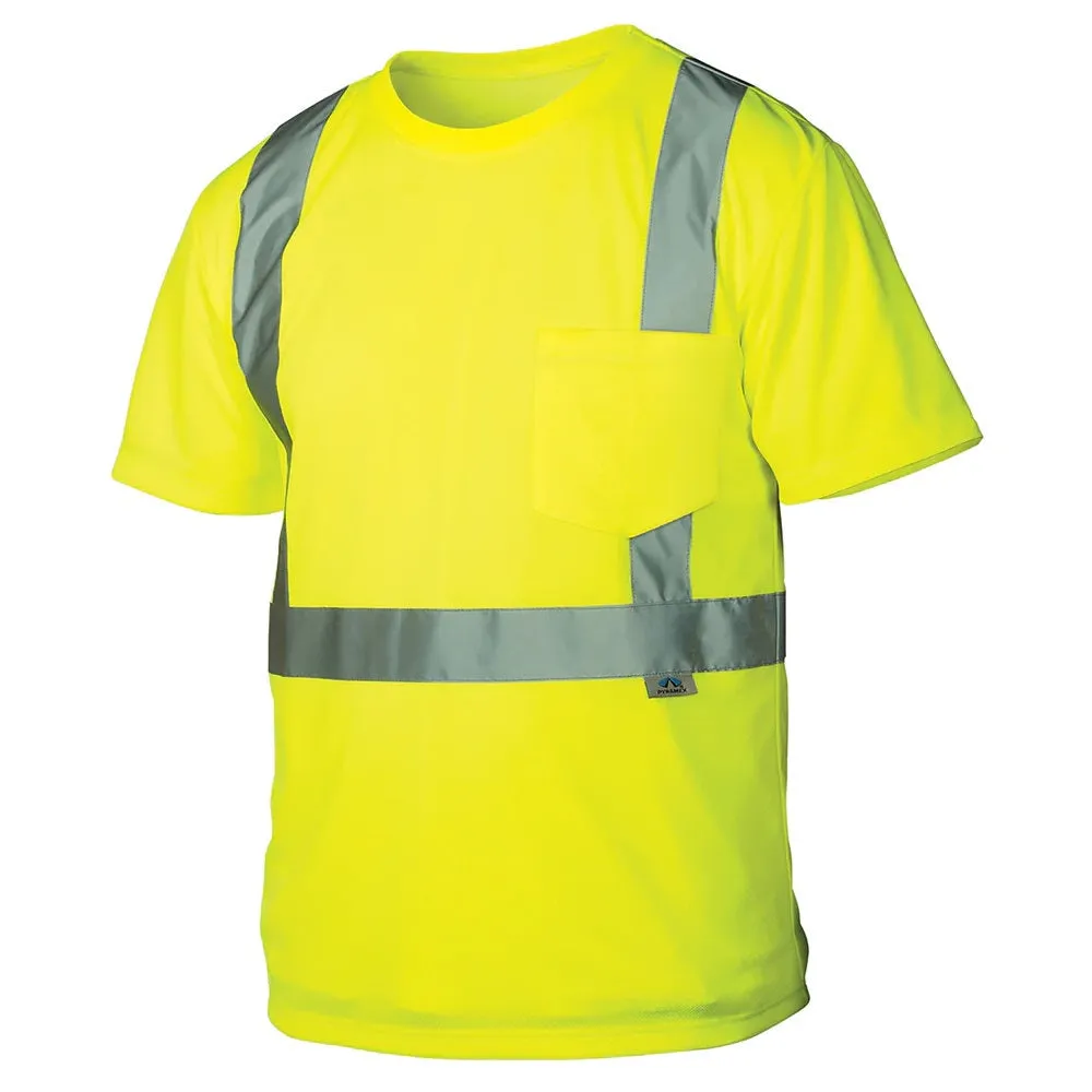 RTS21 Class 2 Hi-Vis Lightweight Polyester Moisture Wicking T-Shirt