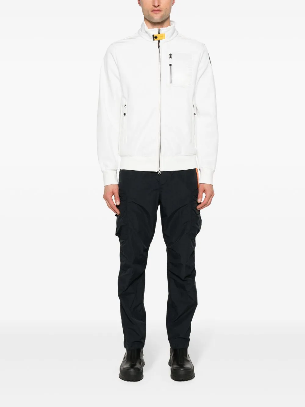 Sheldon logo-patch trousers