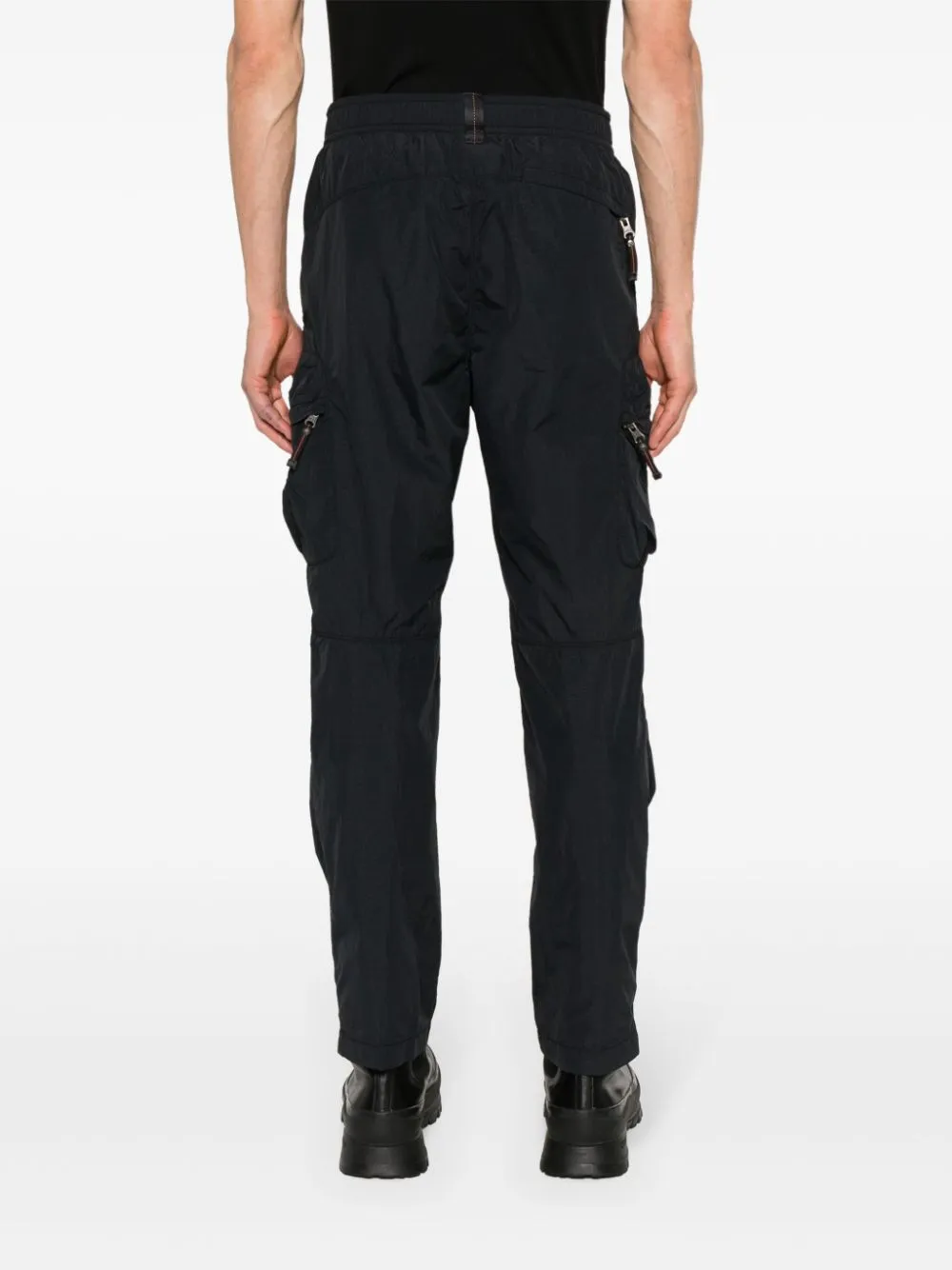 Sheldon logo-patch trousers