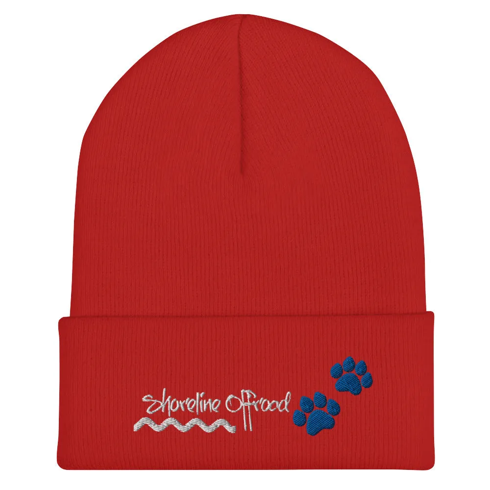 Shoreline Offroad Muddy Paws Off-road Cuffed Beanie