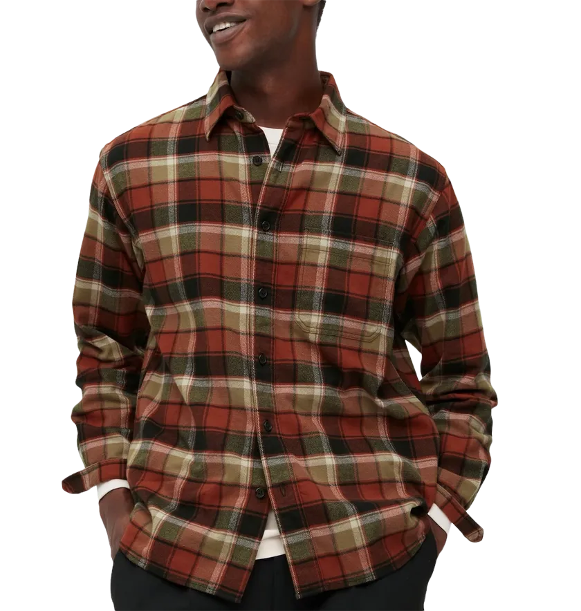 Silver Jeans - MEN’S Y/D L/S PLAID FLANNEL SHIRT