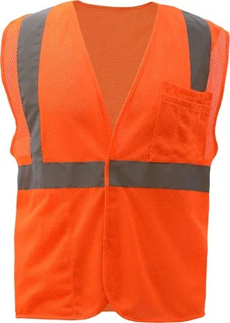 Standard Class 2 Mesh Hook & Loop Safety Vest