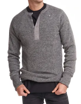 Stanfield's Henley Shirt - Heavy Weight Wool With Lining - 1315GL