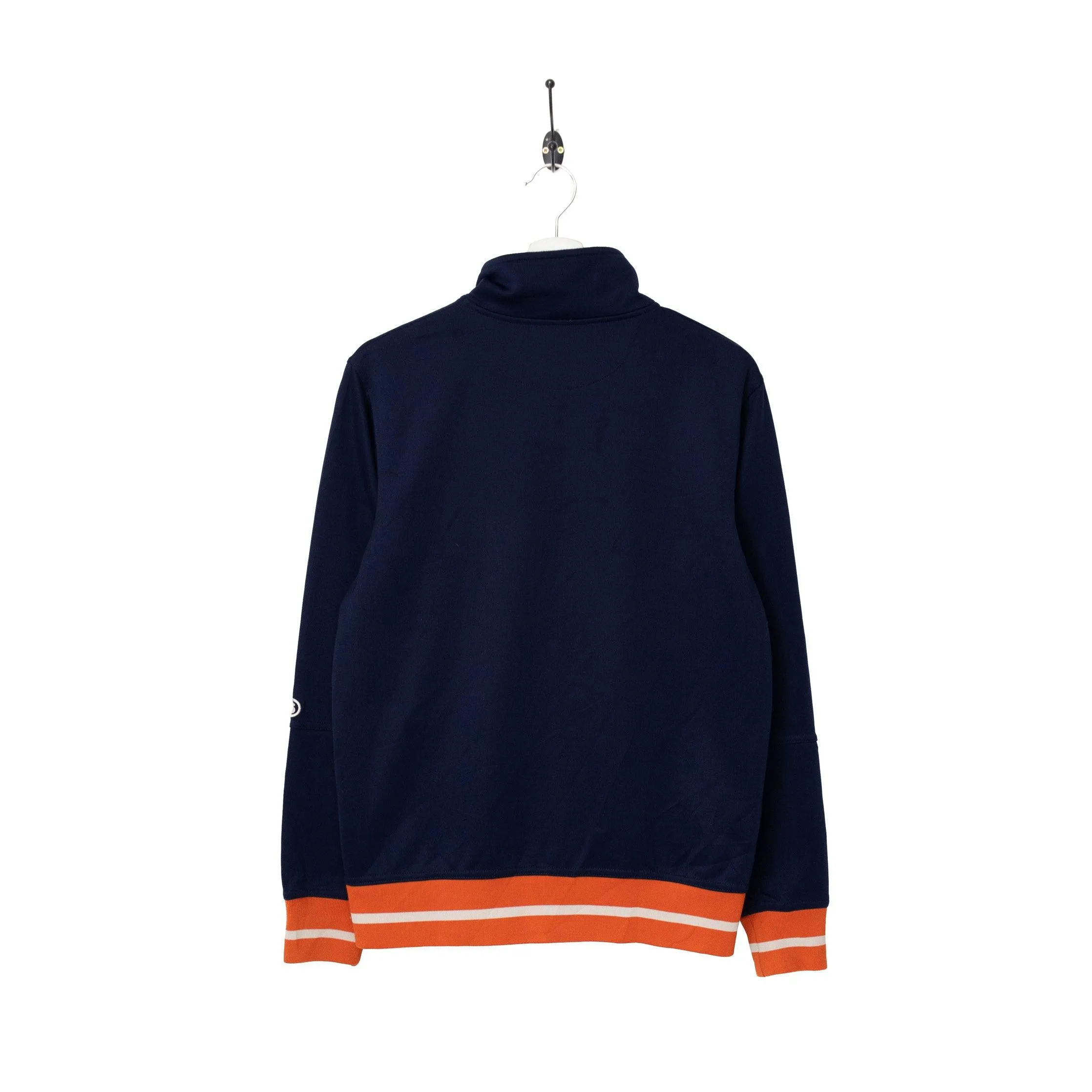 Stussy Orange Rib Spellout Track Jacket