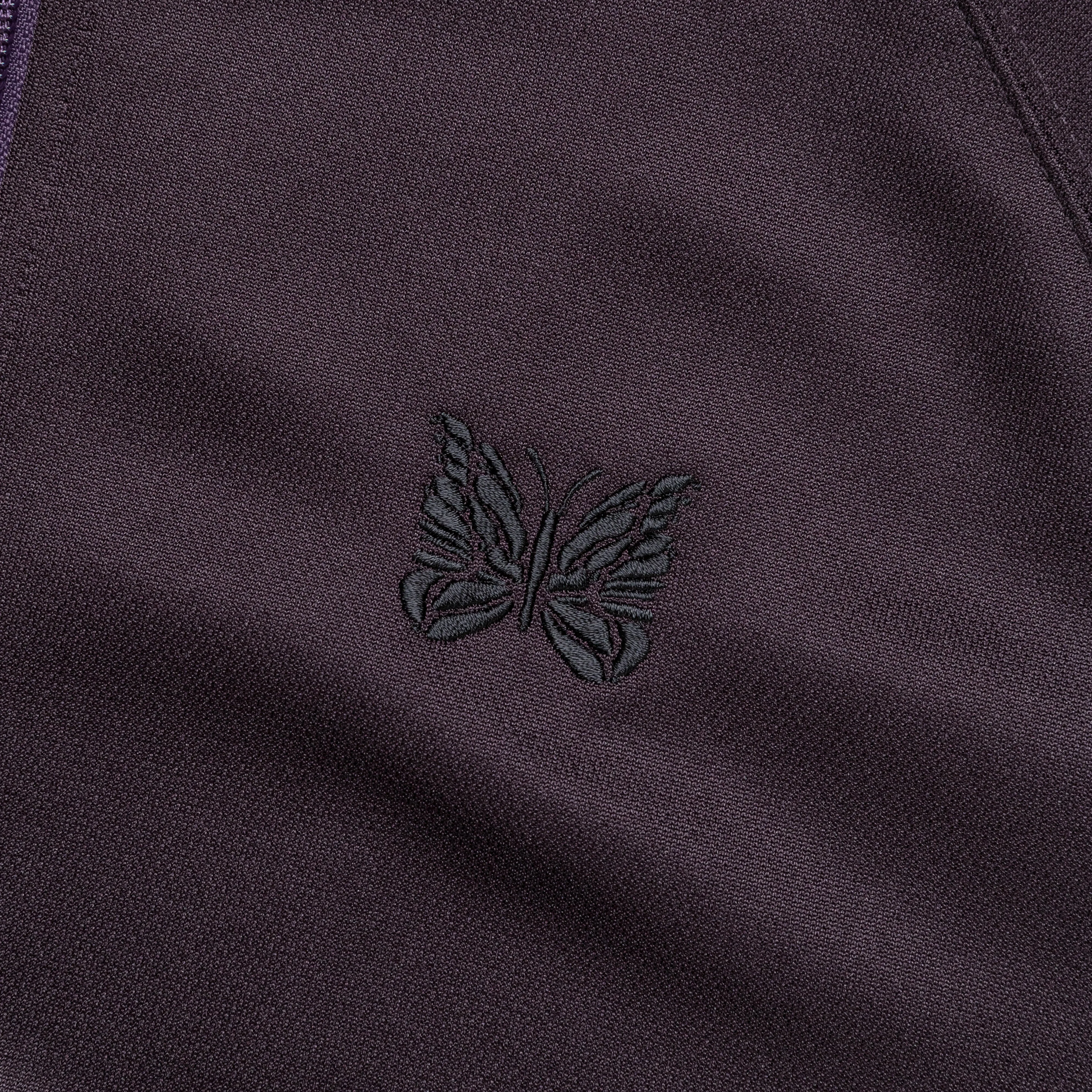 Track Jacket - Dark Purple Poly Smooth