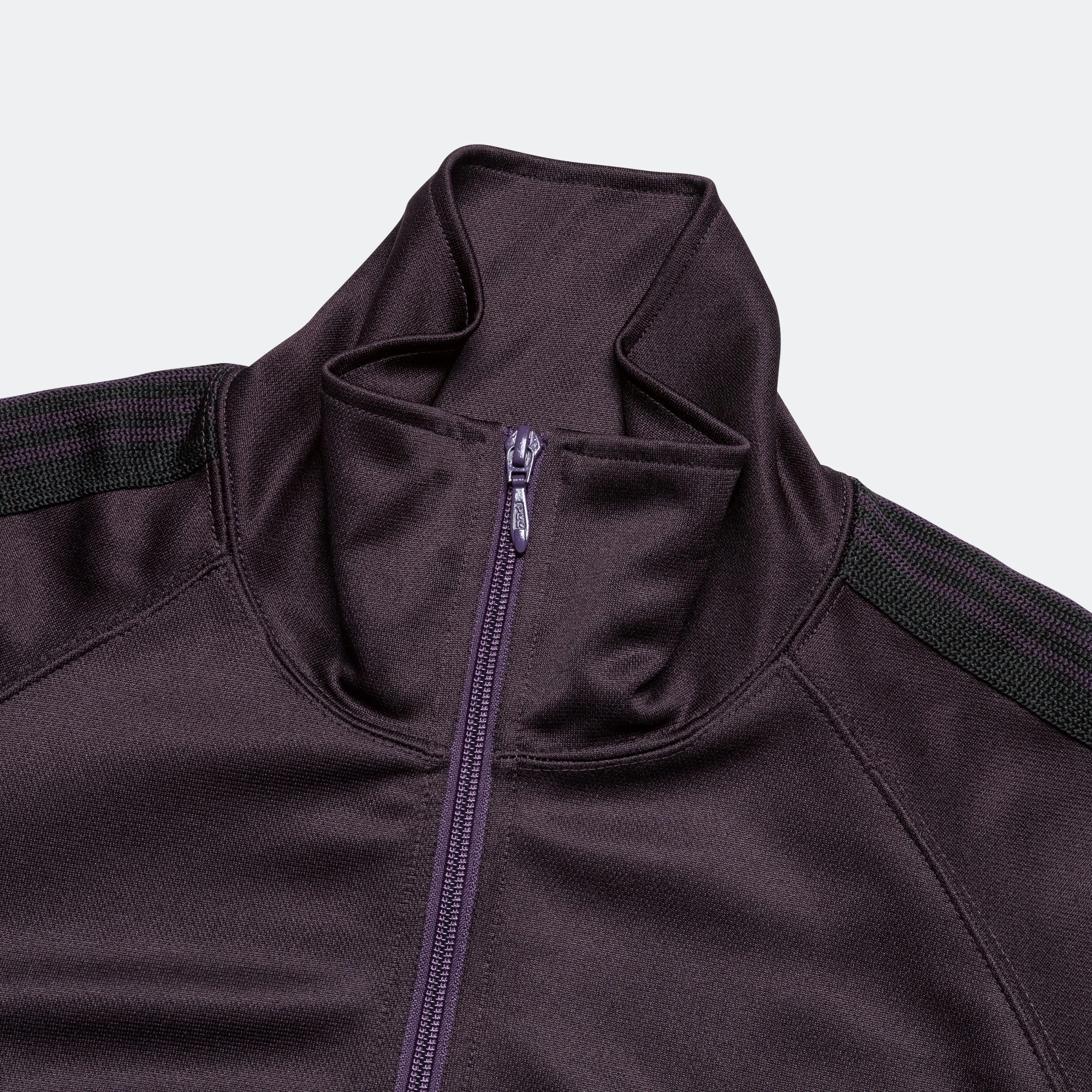 Track Jacket - Dark Purple Poly Smooth