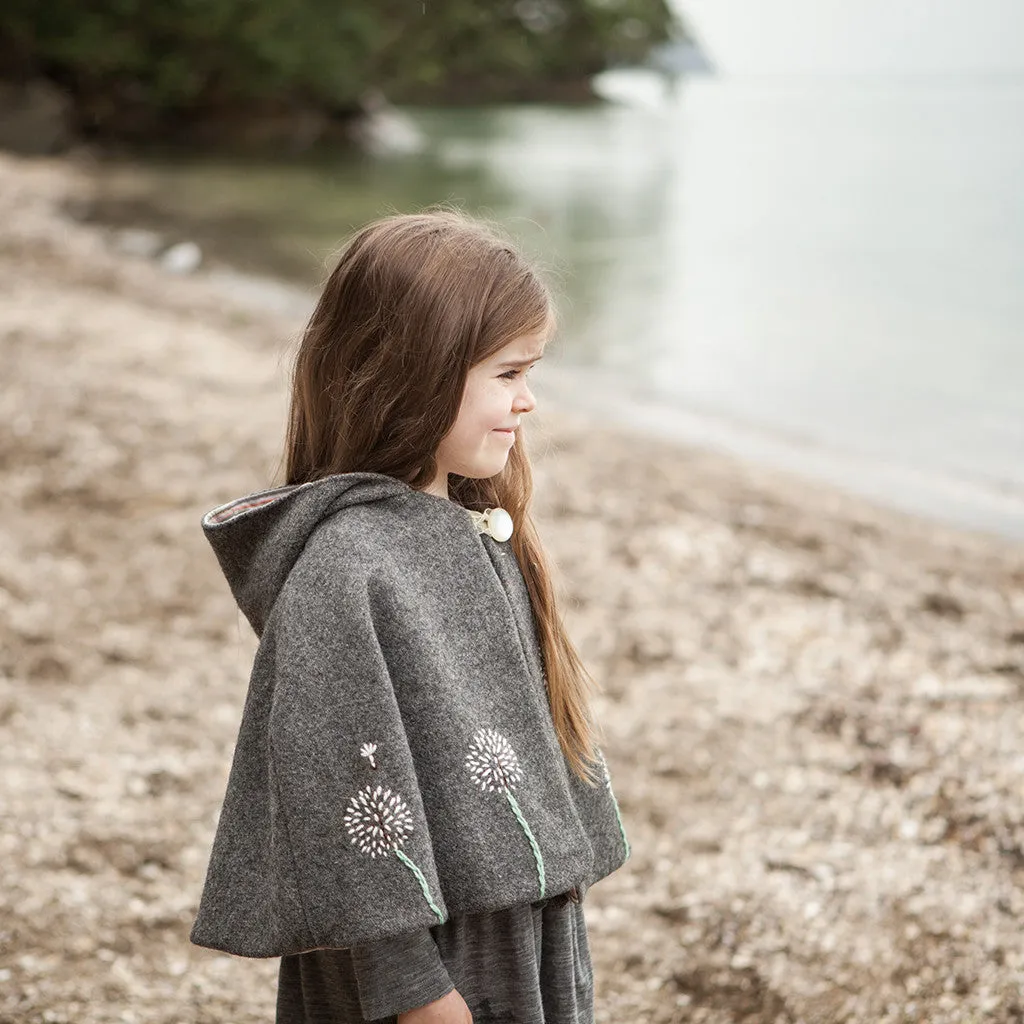 Traveller Cape Sewing Pattern - Child ~ reversible