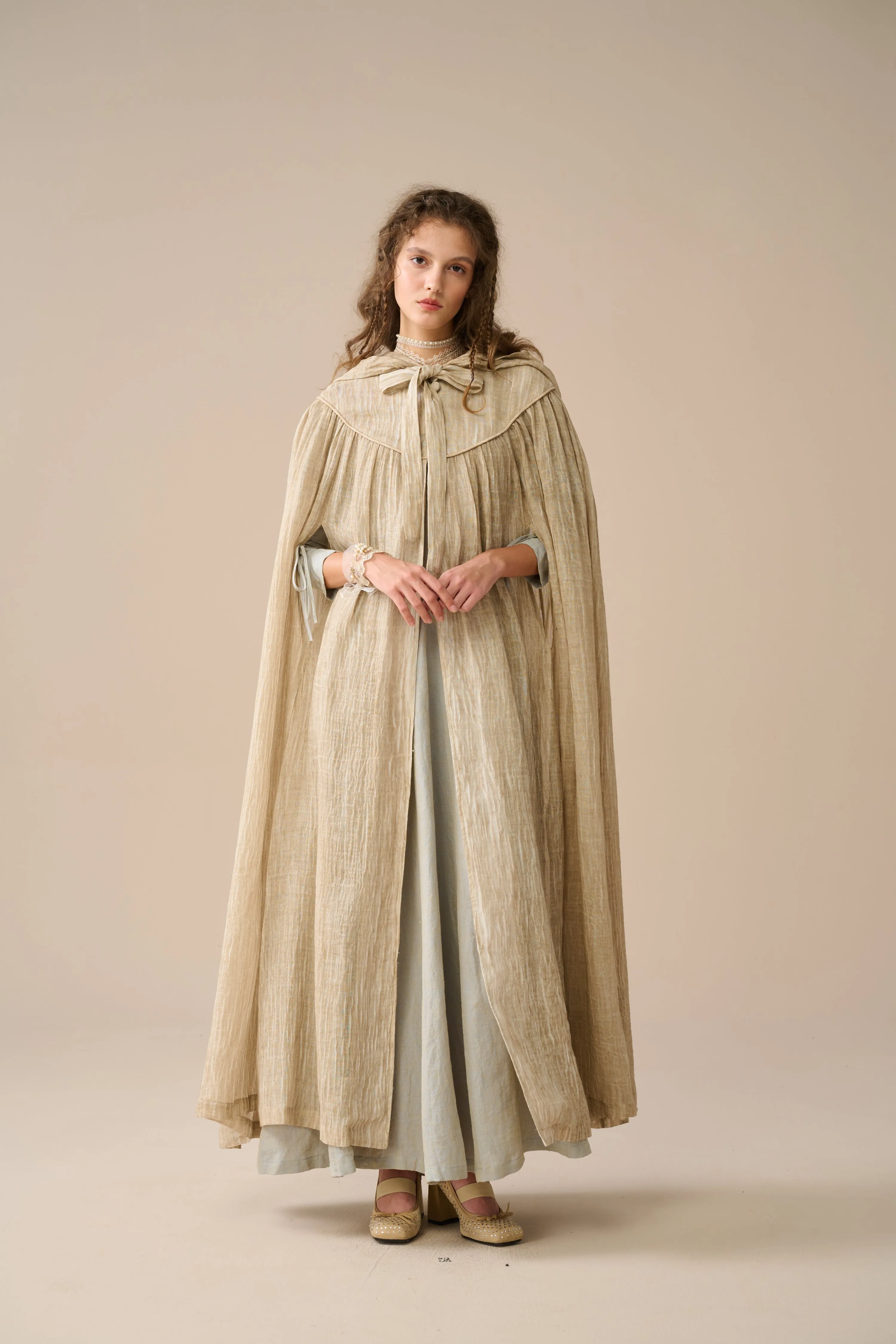 Venus 24 | Fairy Linen Hooded Cloak