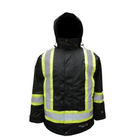 Viking Professional® Freezer Insulated Journeyman 300D Trilobal Rip-Stop FR Parka with ThermoMAXX® Insulation, Waterproof, Windproof, and Flame Resist