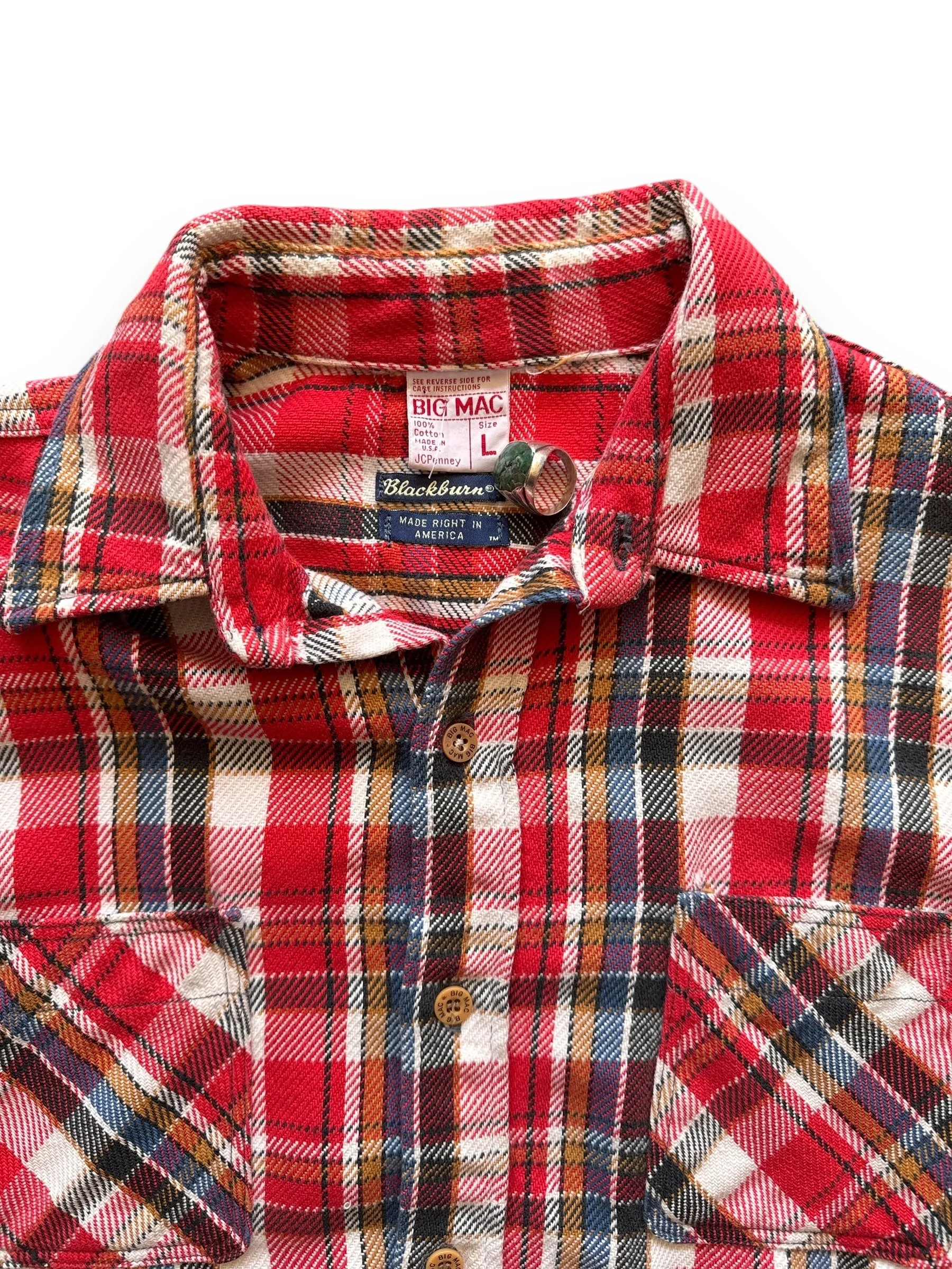 Vintage 70s Era Big Mac Cotton Flannel SZ L