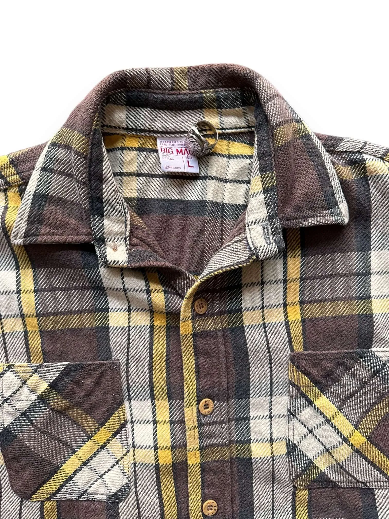 Vintage Big Mac Cotton Flannel SZ L | Vintage Cotton Flannel Seattle