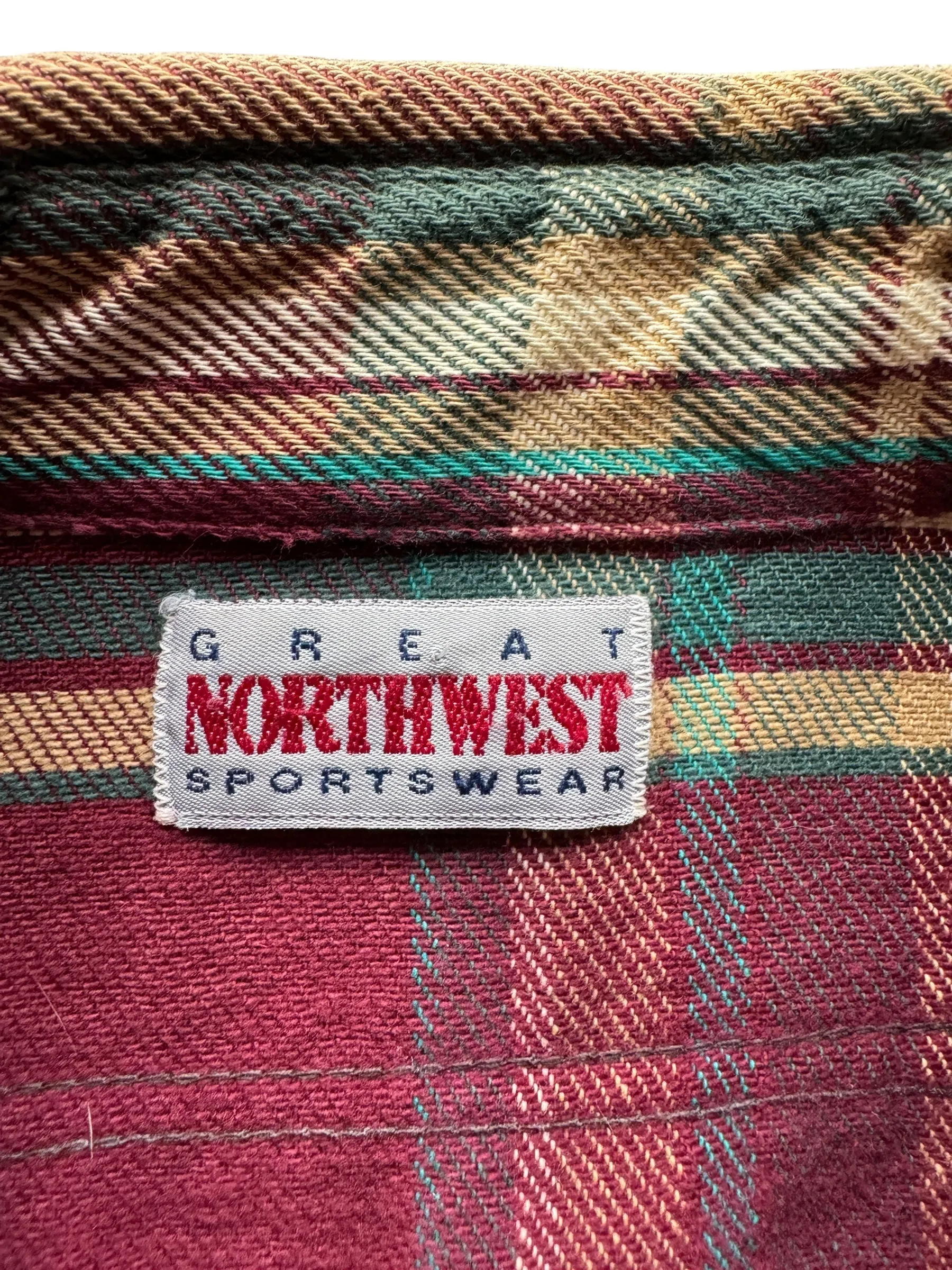 Vintage Great Northwest Cotton Flannel SZ L