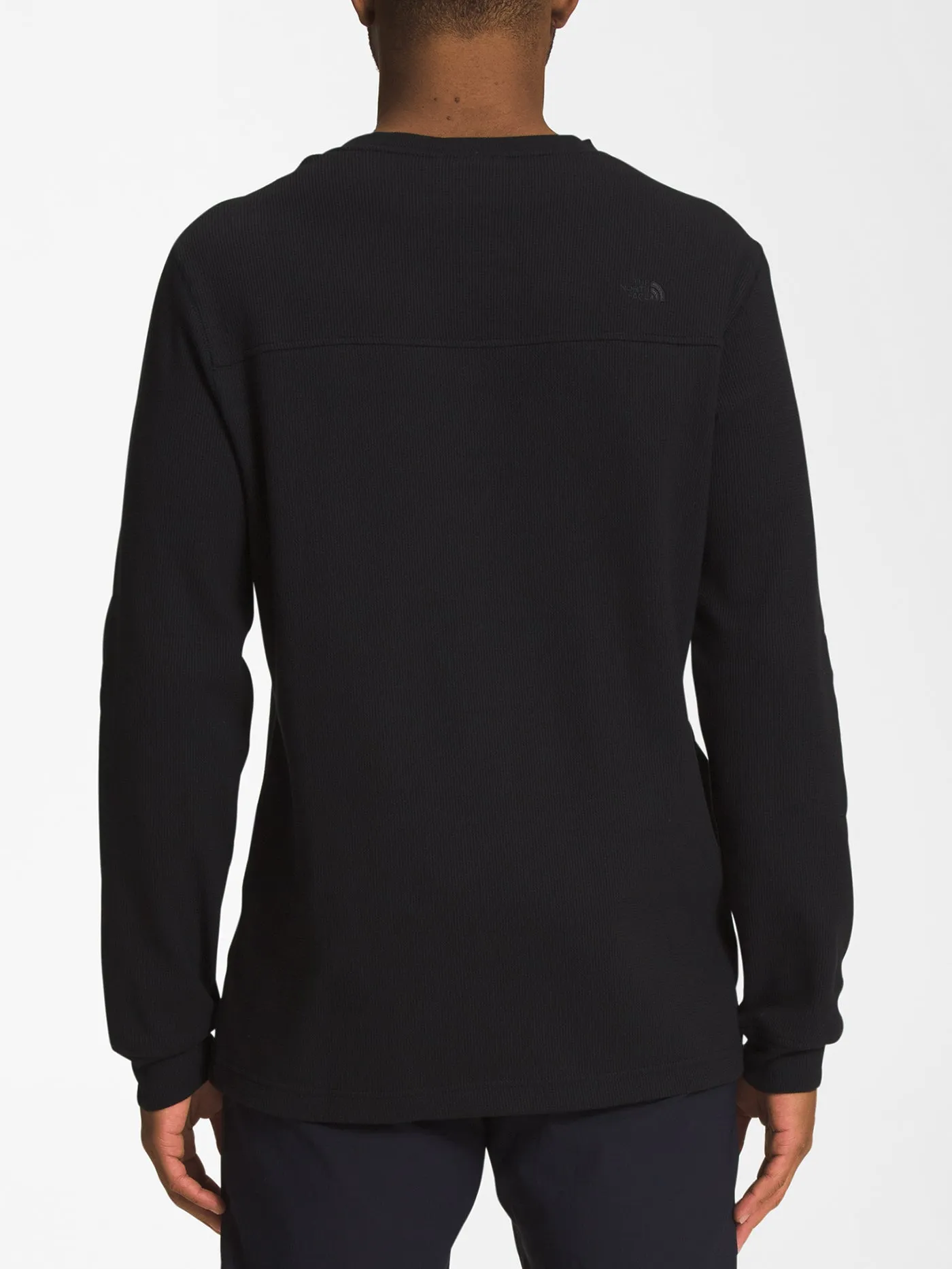 Waffle Henley Long Sleeve T-Shirt