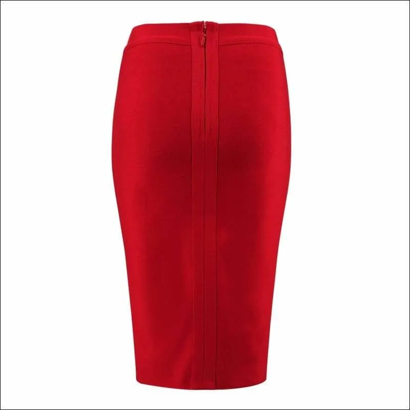 Winnal Women's Stretch Bodycone Pencil Skirt