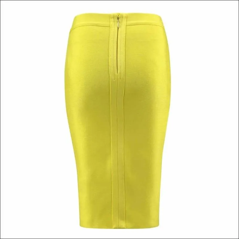 Winnal Women's Stretch Bodycone Pencil Skirt