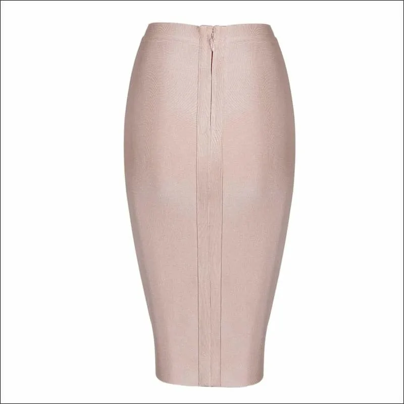 Winnal Women's Stretch Bodycone Pencil Skirt