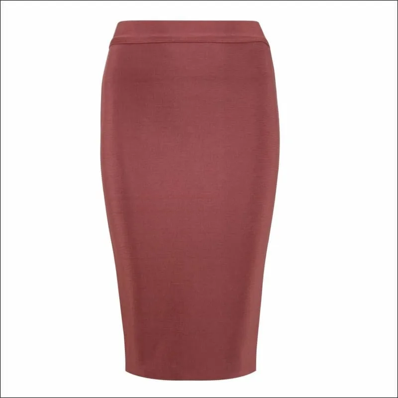 Winnal Women's Stretch Bodycone Pencil Skirt