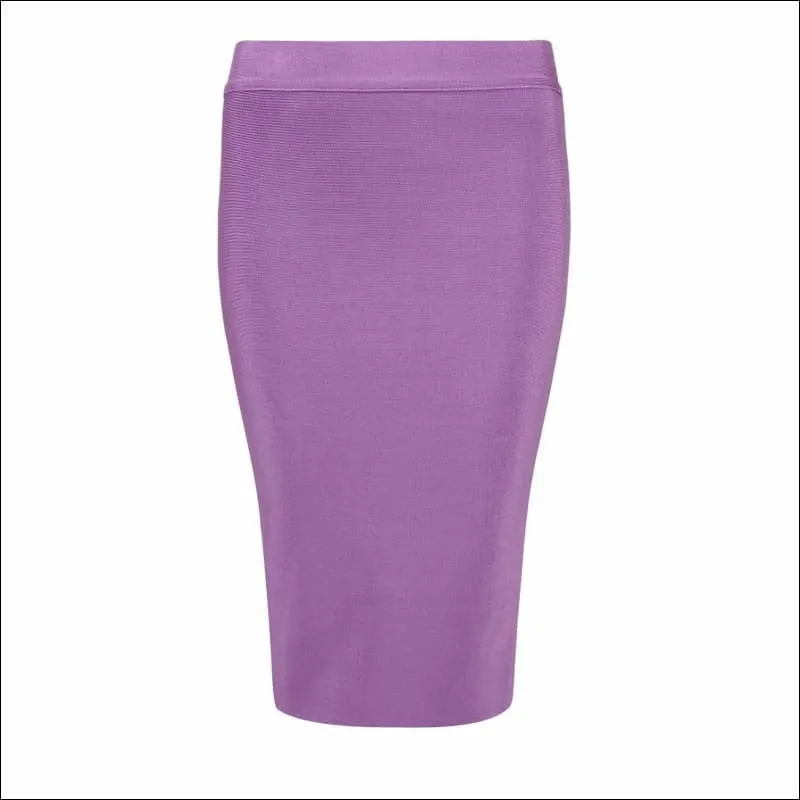 Winnal Women's Stretch Bodycone Pencil Skirt