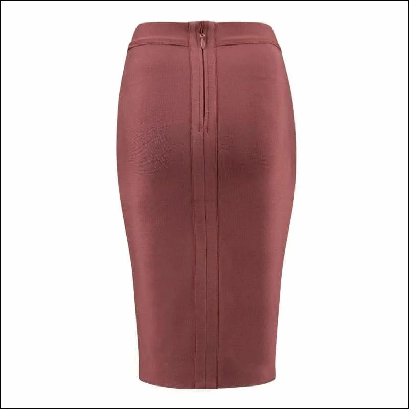 Winnal Women's Stretch Bodycone Pencil Skirt